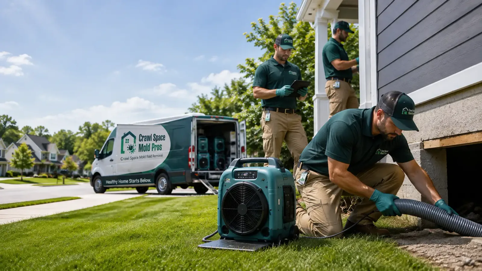 Crawl Space Mold Removal in Windsor, CA